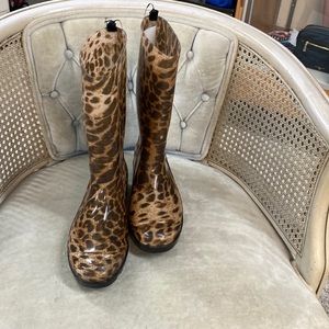 Cheetah Rainboots New